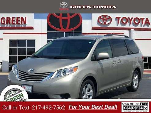 2016 Toyota Sienna LE van 05b2 - - by dealer - vehicle for sale in Springfield, IL