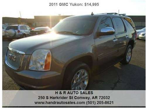 2011 GMC Yukon 4X4"Guaranteed Finacing" - cars & trucks - by dealer... for sale in Conway, AR