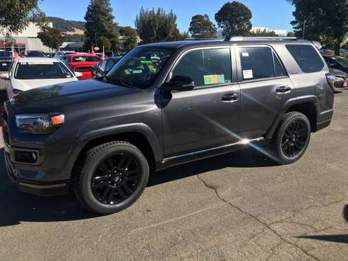2020 TOYOTA 4RUNNER __ 4WD ___ LIMITED NIGHT SHADE _ EDITION _____NEW for sale in SF bay area, CA