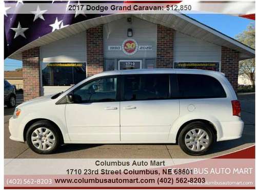 2017 Dodge Grand Caravan SE - cars & trucks - by dealer - vehicle... for sale in Columbus, NE