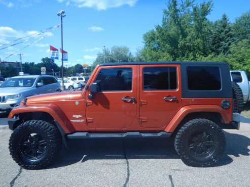 2009 Jeep Wrangler Unlimited 4WD 4dr Sahara for sale in Oakdale, MN