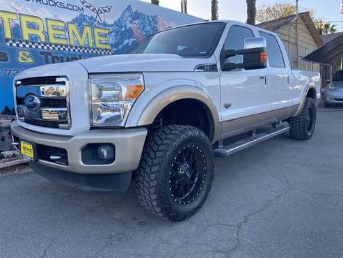 2012 FORD F-250 KING RANCH 6.7 DIESEL ... LIFTED 4X4 ... ONLY $449... for sale in Redlands, CA