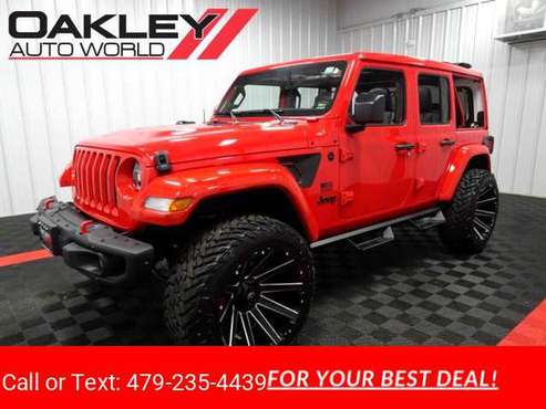 2021 Jeep Wrangler Unlimited Freedom 4x4 hatchback Red - cars & for sale in Branson West, AR