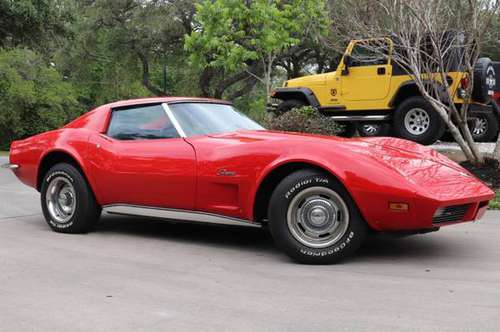 1973 C3 CORVETTE STINGRAY 350 V8 Delivery Available! - cars & for sale in League City, FL