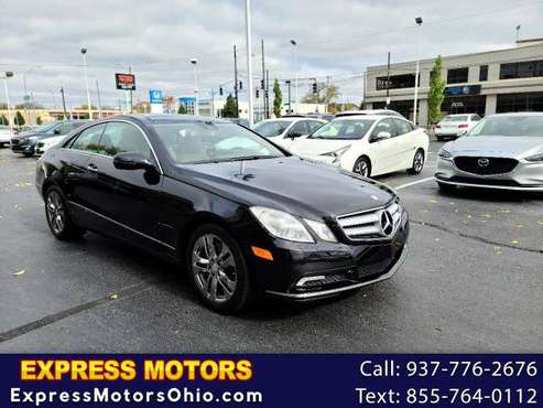 2010 Mercedes-Benz E-Class 2dr Cpe E 350 RWD GUARANTEE APPROVAL! for sale in Dayton, OH
