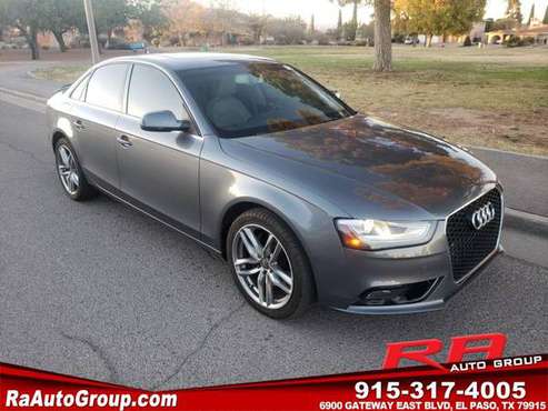 2013 Audi A4 Premium Plus AUTOCHECK AVAILABLE ! - cars & trucks - by... for sale in El Paso, TX