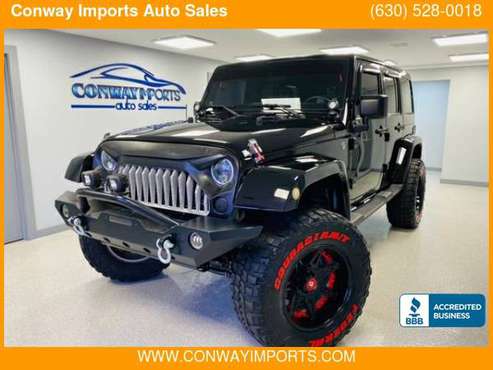 2012 Jeep Wrangler Unlimited 4WD 4dr Sahara *GUARANTEED CREDIT... for sale in Streamwood, IL