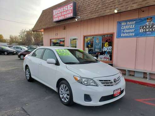 2013 TOYOTA COROLLA LOW MILES BET PRICES - cars & trucks - by dealer... for sale in Boise, ID