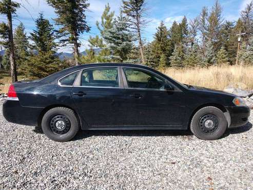 2010 Chevy Impala, Police Model, 105 k mi, $ 3400 for sale in LIVINGSTON, MT