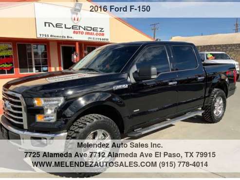 2016 Ford F-150 4WD SuperCrew 145 XLT - cars & trucks - by dealer -... for sale in El Paso, TX