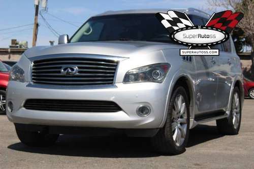 2012 Infiniti QX56 4x4 3 Row Seats, CLEAN TITLE & Ready To Go! for sale in Salt Lake City, UT