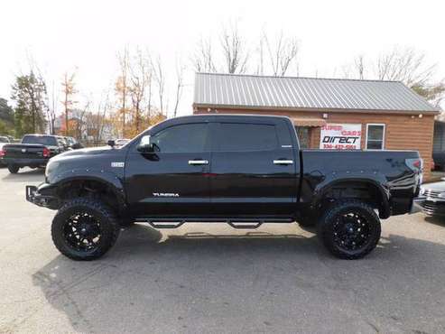 Toyota Tundra 4wd Limited Lifted Crew Cab Pickup Truck Used Clean V8... for sale in tri-cities, TN, TN