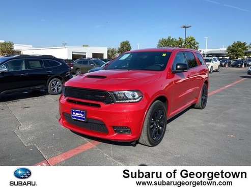 2018 Dodge Durango R/T - cars & trucks - by dealer - vehicle... for sale in Georgetown, TX