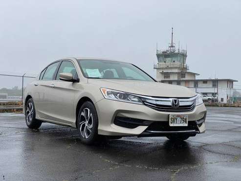 2016 HONDA ACCORD LX - - by dealer - vehicle for sale in Hilo, HI