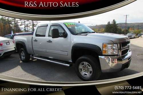 2010 CHEVY 2500HD CREW 4X4 DURAMAX DIESEL ALLISON TRANS CLEAN - cars... for sale in Linden, PA