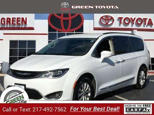 2017 Chrysler Pacifica Touring L van Bright White Clearcoat - cars &... for sale in Springfield, IL