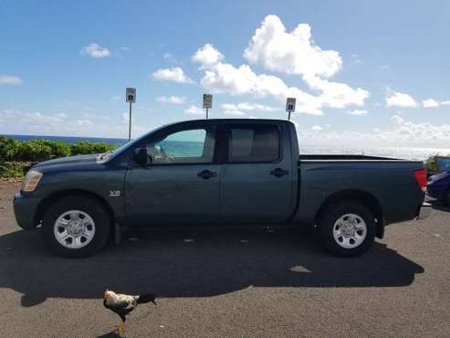 05 Nissan titan 2wd crew cab - cars & trucks - by owner - vehicle... for sale in Kealia, HI