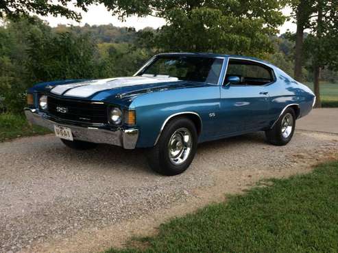 1972 Chevrolet Chevelle SS - cars & trucks - by owner - vehicle... for sale in Floyds Knobs, KY
