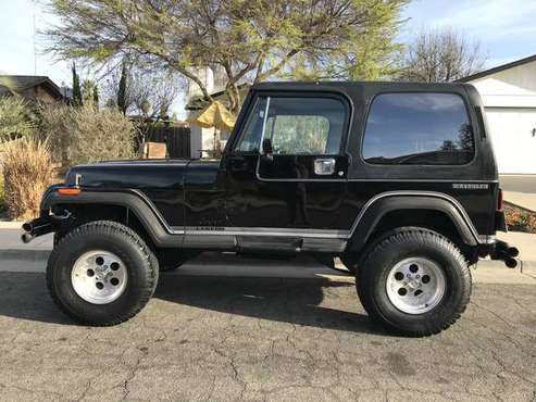 PRICE REDUCED! 1989 Jeep Wrangler YJ - RUBICONED - - by for sale in EXETER, CA