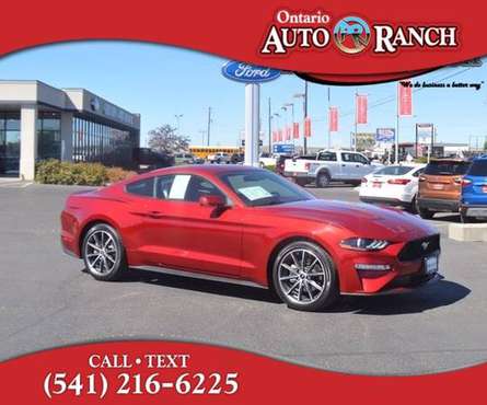 2019 Ford Mustang EcoBoost - cars & trucks - by dealer - vehicle... for sale in Ontario, OR
