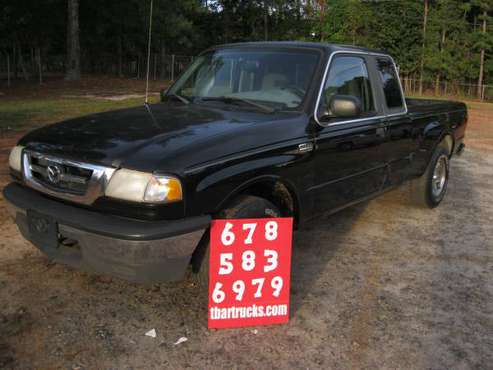 2001 MAZDA B3000 EXTENDED CAB SHORTBED for sale in Locust Grove, GA