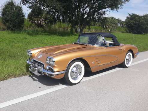 1958 Corvette Convertible - willing to trade for sale in Fort Myers, FL