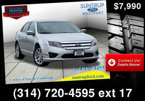 2012 Ford Fusion SEL - cars & trucks - by dealer - vehicle... for sale in Saint Louis, MO