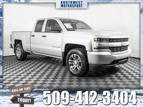 *1 OWNER* 2016 *Chevrolet Silverado* 1500 Custom 4x4 - cars & trucks... for sale in Pasco, WA
