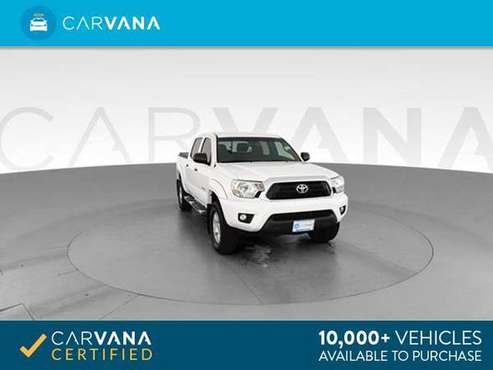 2013 Toyota Tacoma Double Cab PreRunner Pickup 4D 5 ft pickup WHITE - for sale in Covington, OH