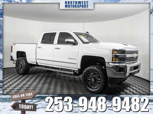 Lifted 2018 *Chevrolet Silverado* 2500 LTZ 4x4 - cars & trucks - by... for sale in PUYALLUP, WA