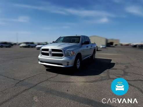 2017 Ram 1500 Crew Cab Express Pickup 4D 5 1/2 ft pickup Silver for sale in Las Cruces, NM