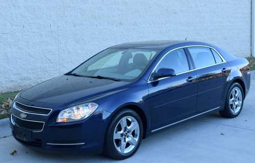 Ocean Blue 2010 Chevrolet Malibu LT - 4 Cyl - Automatic - cars &... for sale in Raleigh, NC