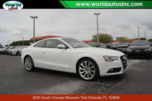 2014 Audi A5 Coupe 2.0T quattro Tiptronic $729/DOWN $75/WEEKLY for sale in Orlando, FL