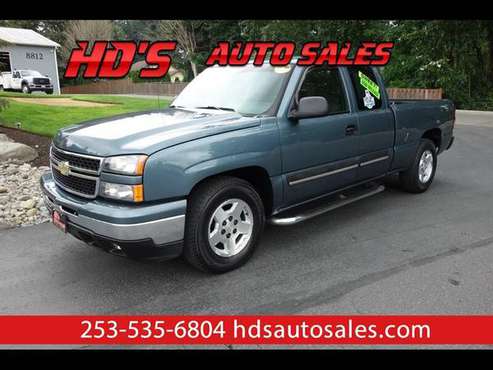 2007 Chevrolet Silverado1500 Ext. Cab ONLY 93K MILES, SUPER CLEAN!!! for sale in PUYALLUP, WA