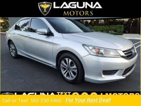 2014 Honda Accord Sedan LX sedan Alabaster Silver Metallic - cars & for sale in Laguna Niguel, CA