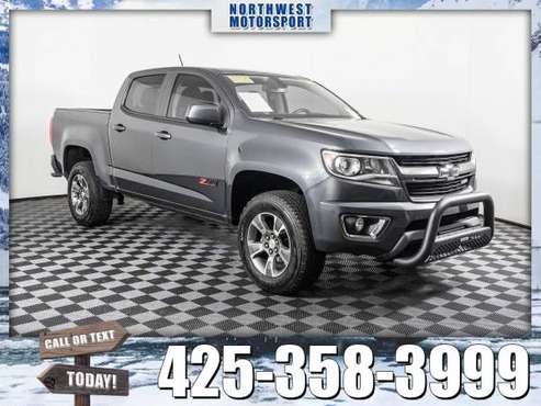 *LEATHER* 2017 *Chevrolet Colorado* Z71 4x4 - cars & trucks - by... for sale in Lynnwood, WA