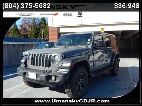 2018 Jeep Unlimited Sport **BLACK FRIDAY Starts Early! Call for your... for sale in Charlotesville, VA