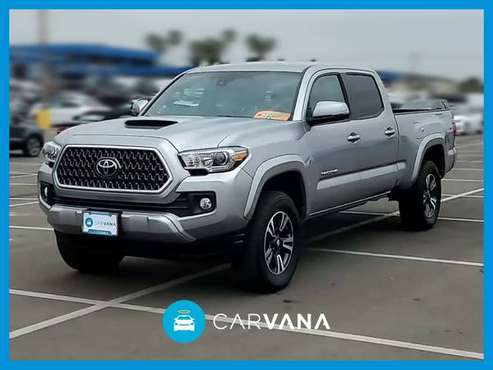 2019 Toyota Tacoma Double Cab TRD Sport Pickup 4D 6 ft pickup Silver for sale in Mesa, AZ