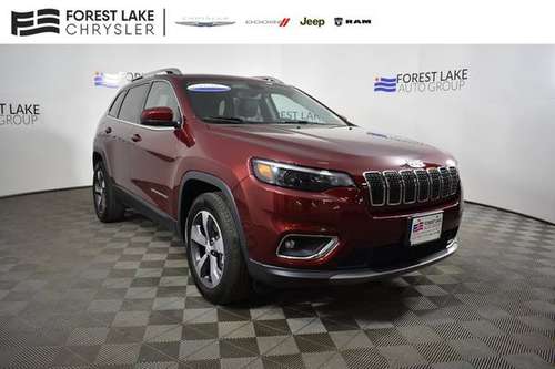 2019 Jeep Cherokee 4x4 4WD Limited SUV - - by dealer for sale in Forest Lake, MN