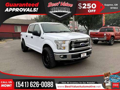 2015 Ford F-150 XLT FOR ONLY $595/mo! - cars & trucks - by dealer -... for sale in Eugene, OR
