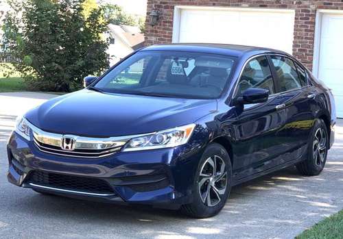 Honda Accord LX 2017 Dk Blue for sale in Terre Haute, IN