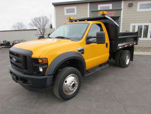 2008 Ford F-450 4x4 Reg Cab W/9 Contractor Dump for sale in IA