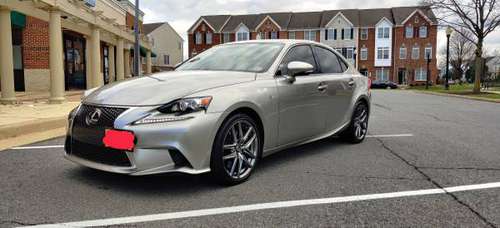 2016 Lexus IS 350 F-Sport, RWD - cars & trucks - by owner - vehicle... for sale in CHANTILLY, District Of Columbia