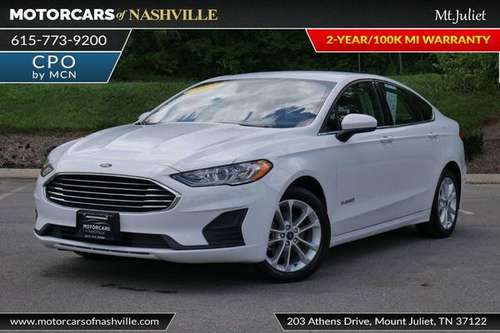 2019 Ford Fusion Hybrid SE FWD BAD CREDIT? $1500 DOWN *WI FINANCE* -... for sale in Mount Juliet, TN