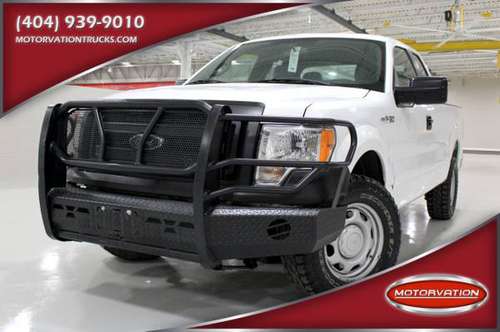 2013 *Ford* *F-150* *4WD SuperCab 145 XL* Oxford Whi - cars & trucks... for sale in Jonesboro, GA