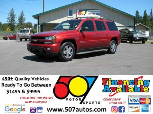 2004 Chevrolet TrailBlazer 4dr 4WD EXT LT - cars & trucks - by... for sale in Roy, WA