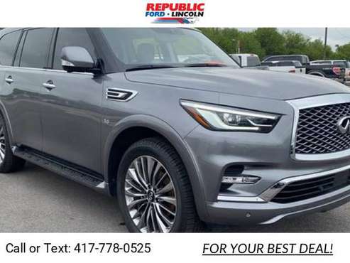 2019 INFINITI QX80 LUXE suv Gray - - by dealer for sale in Republic, MO