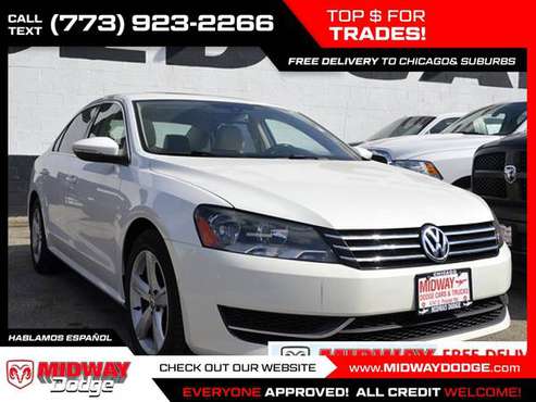 2012 Volkswagen Passat 2 5 SE FOR ONLY 120/mo! - - by for sale in Chicago, IL