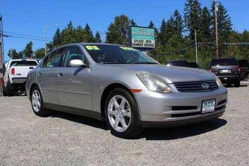 2003 INFINITI G35 Base - cars & trucks - by dealer - vehicle... for sale in PUYALLUP, WA