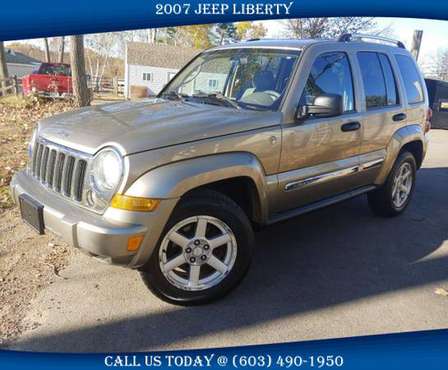 2007 Jeep Liberty Limited 4x4 ULTRA Clean - cars & trucks - by... for sale in Derry, NH